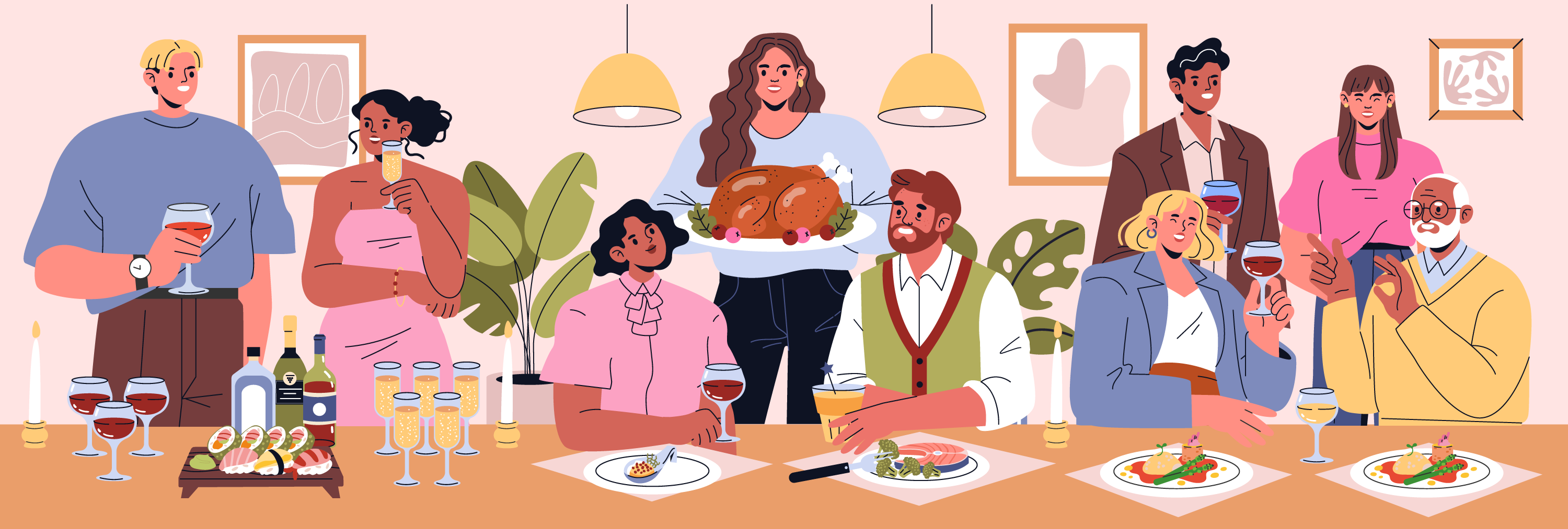 Holidays are for feasting, and racking up Piggy Debt!