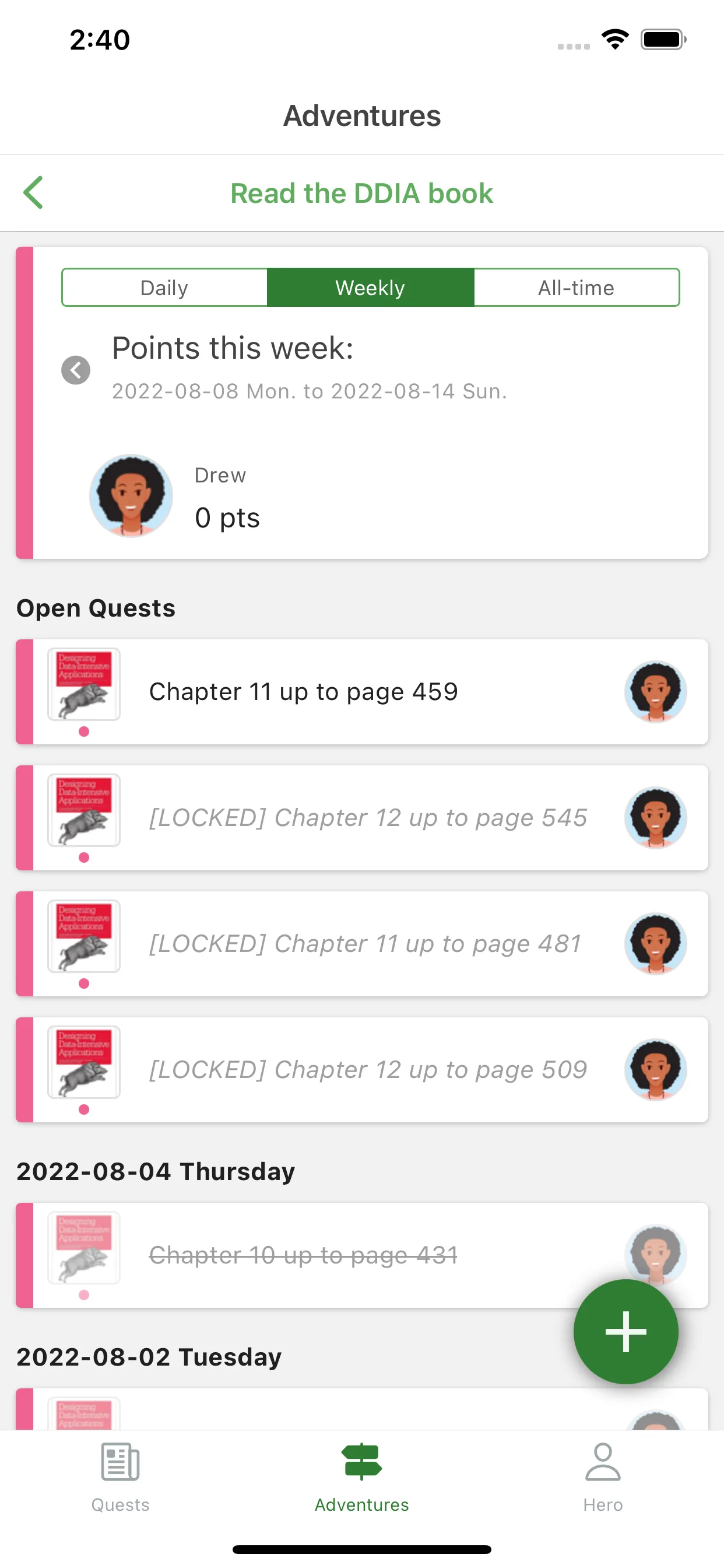 The DDIA adventure broken into HeroMode quests of about 15 pages each
