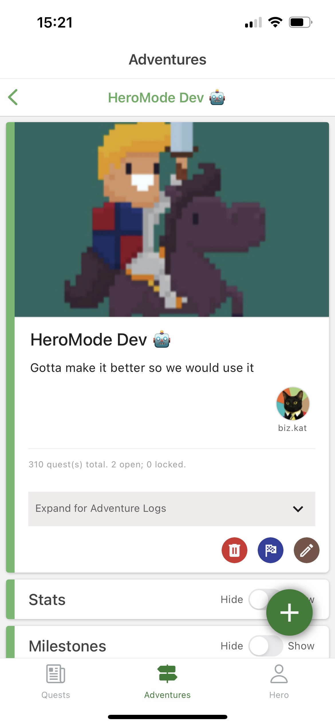 heromode project management is an adventure in heromode app