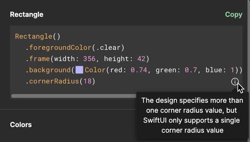 Sadness with border radius