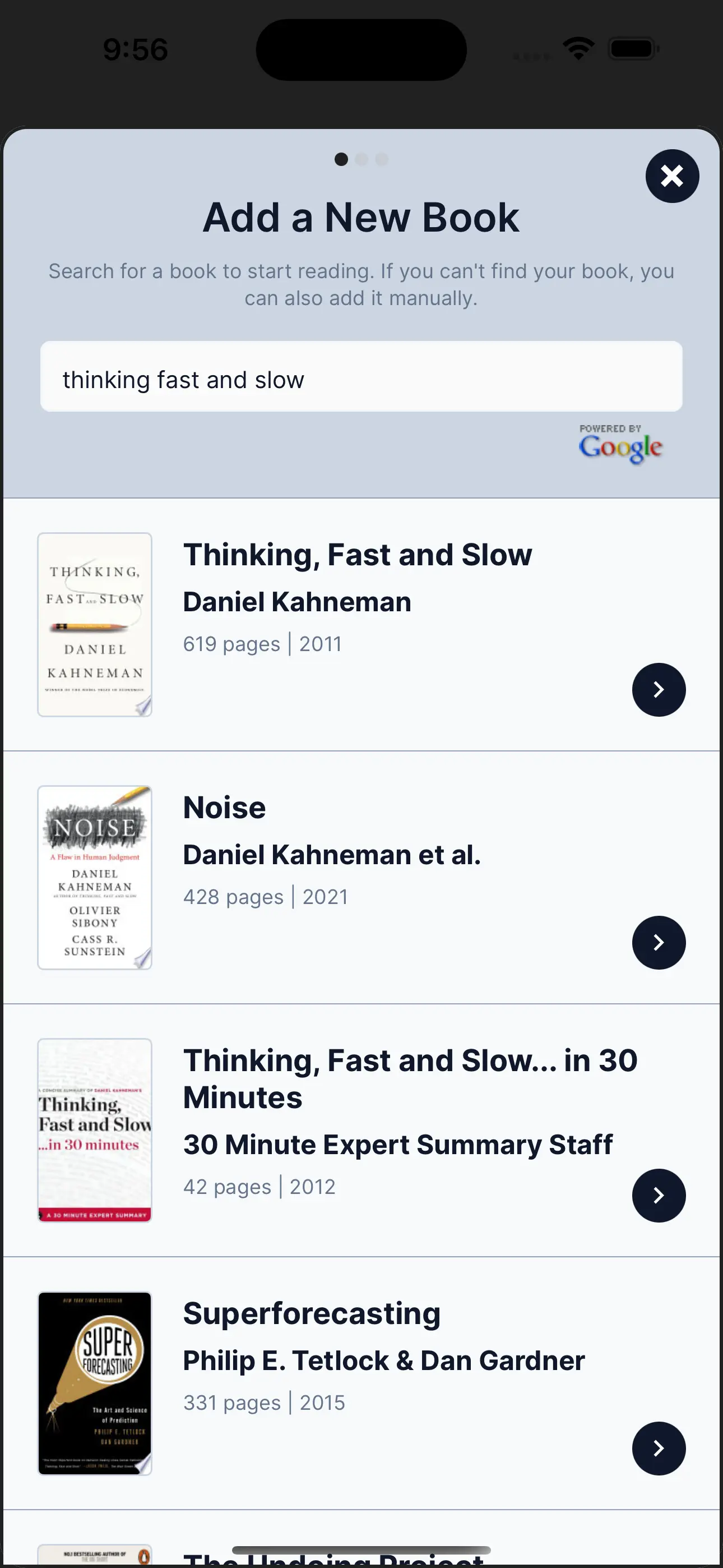 Adding a book in Checkbox Reader.