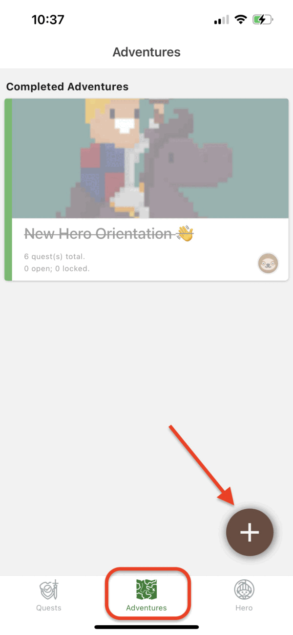 creating an adventure in HeroMode is simple, and you can customize the look of your adventure with color theme and a cover image.